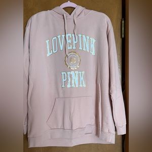 Pink hoodie